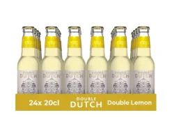 Double dutch double lemon flesje (24x 20cl)