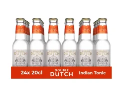 Double dutch indian tonic water flesje (24x 20cl)
