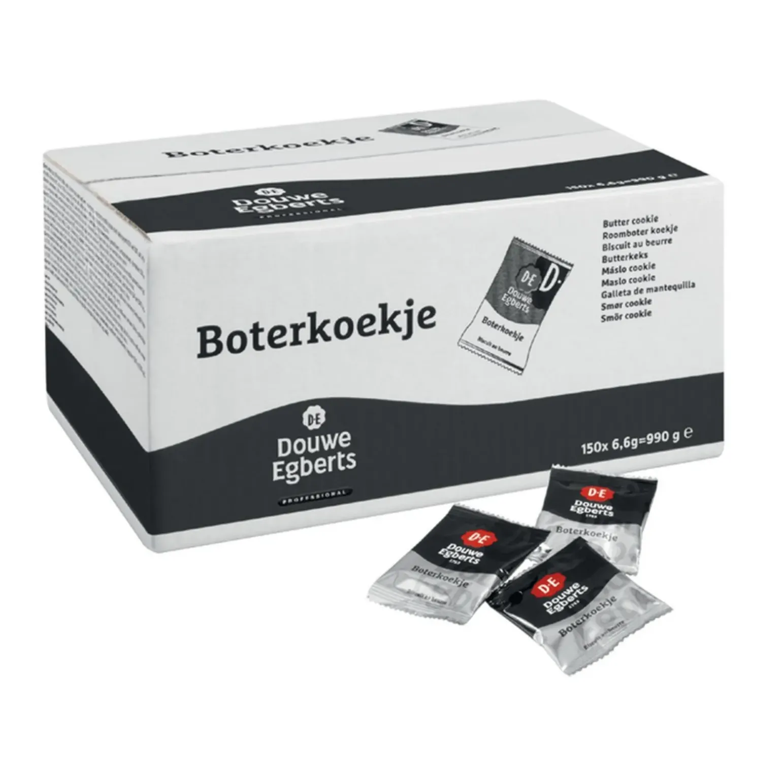 Douwe Egberts Boterkoekje (150x 6,6gr)
