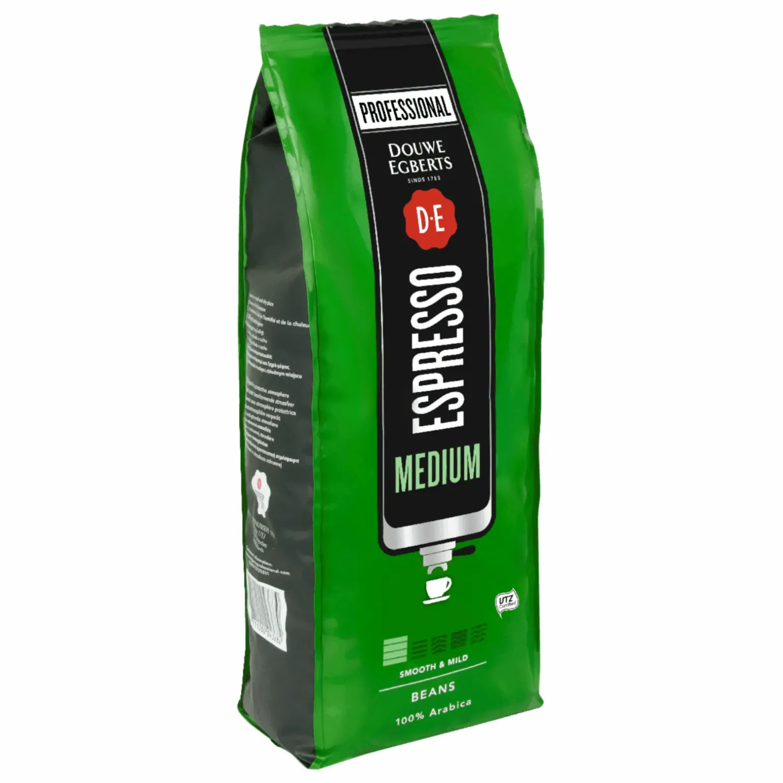 Douwe Egberts Espresso Bonen Medium Roast (6x 1kg)