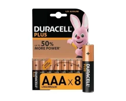 Duracel plus 100% AAA 8-pack LR03/MN2400 (10 stuks)