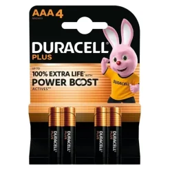 Duracell plus 100% AAA 10×4 (LR03)