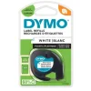 Dymo LetraTAG tape plastic wit (12mm x 4m)