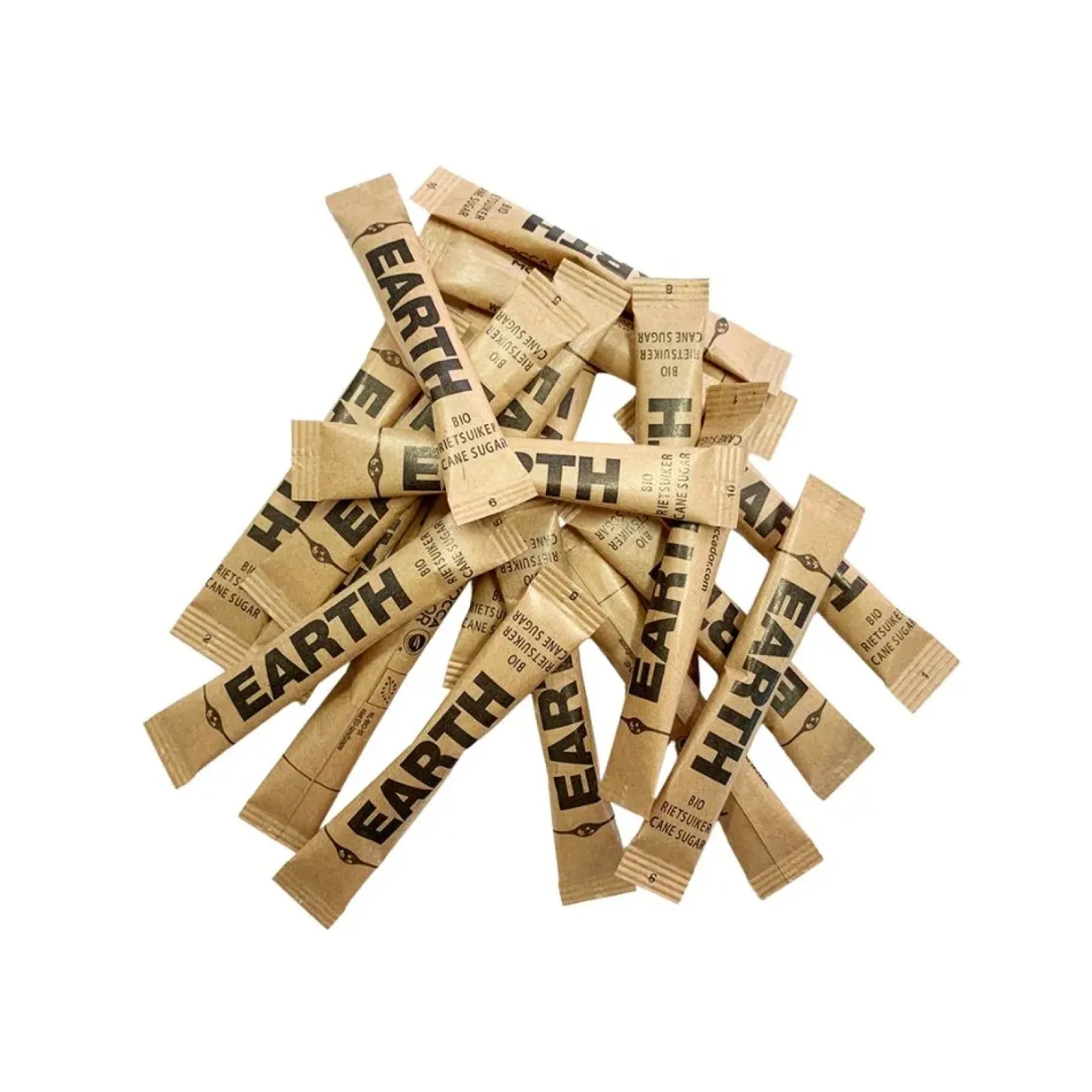 Earth BIO rietsuikersticks (600 stuks)