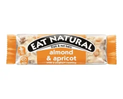 Eat Natural Amandel & Abrikoos met Yoghurt Laagje (12x 40gr)