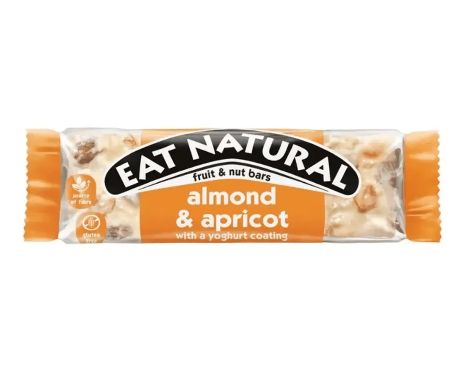 Eat Natural Amandel & Abrikoos met Yoghurt Laagje (12x 40gr)