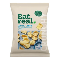 Eat Real Salted Lentil Chips (10X 95gr)