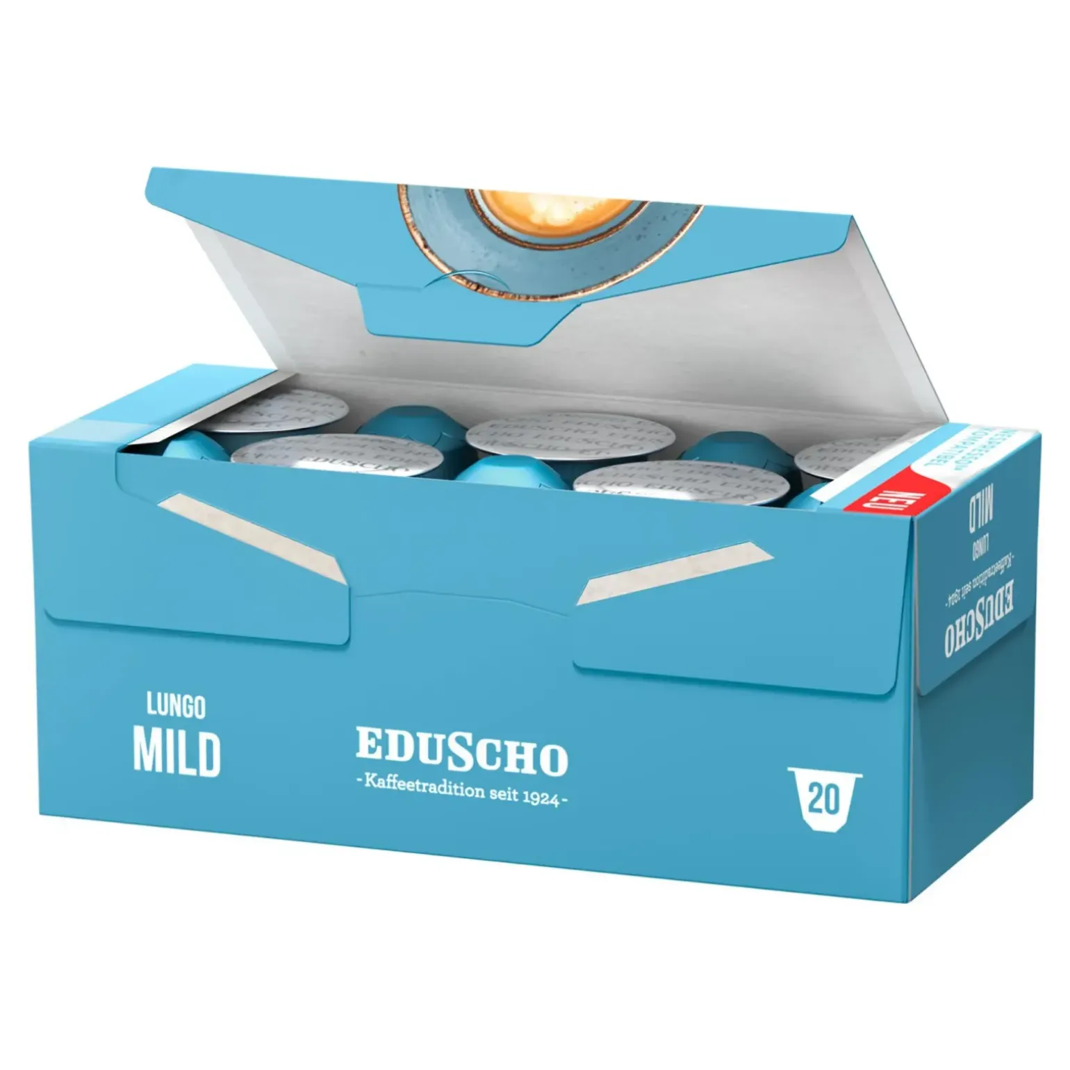 Edu Lungo Mild Cups (5x 20 cups)