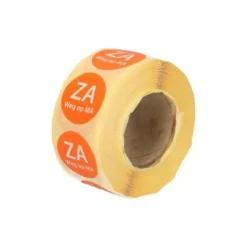 Etiket ‘Zaterdag Weg Op Maandag’ (500 stuks)