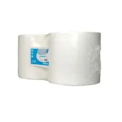 Euro industriepapier wit 2 laags (2x 350m)
