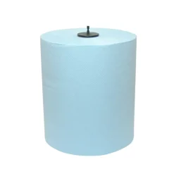 Euro matic handdoekrol 2 laags blauw (6x 150m)