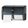 Euro Pearl Black Duo Toiletroldispenser Compact