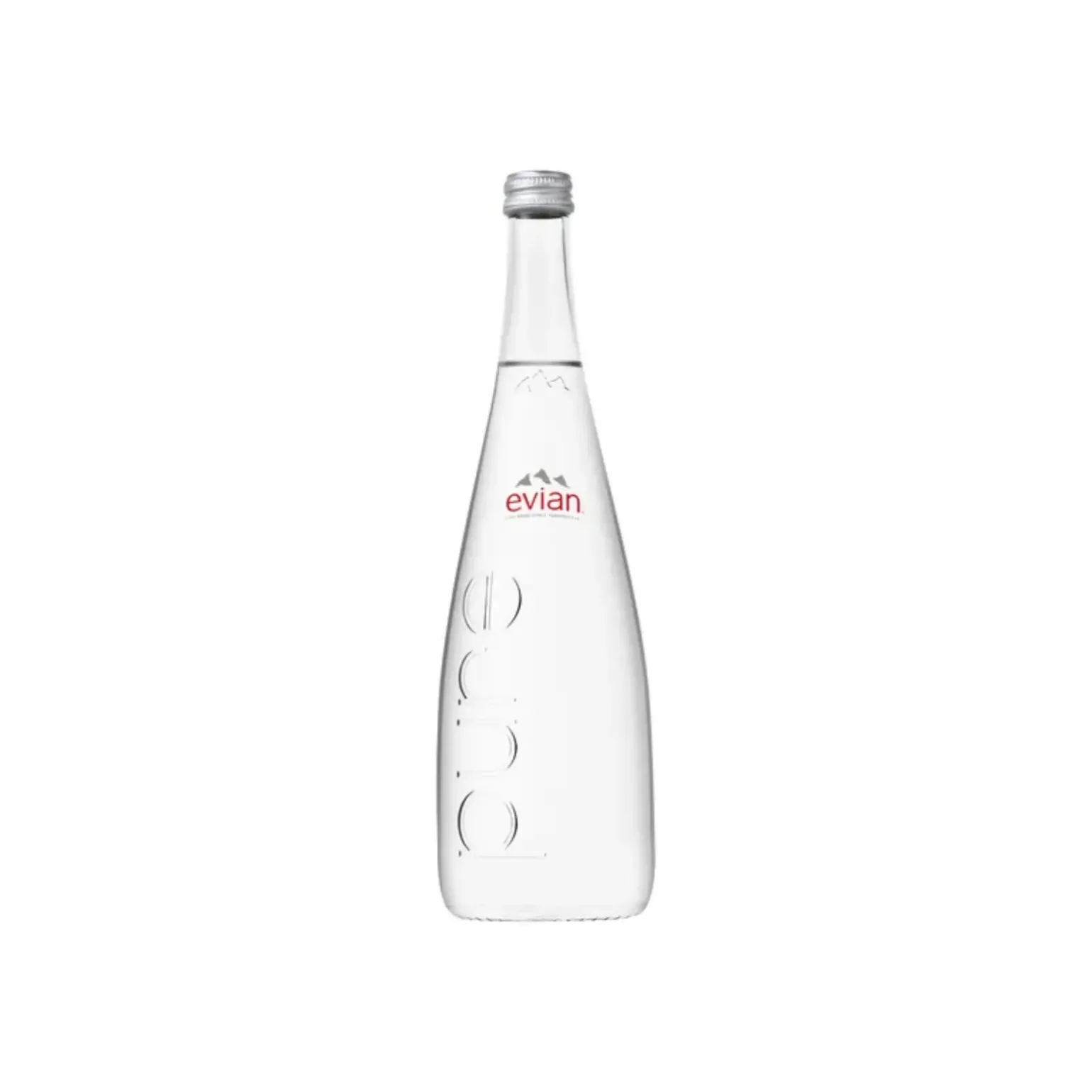 Evian Mineraalwater Glazen Fles (12×75 cl)