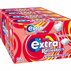 Extra Refreshers Strawberry Lemon (12x 18g)