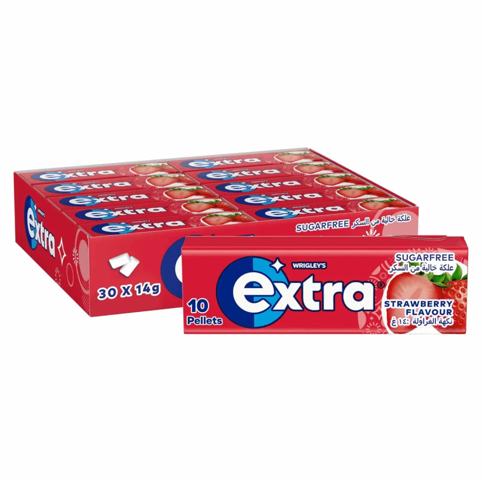 Extra Strawberry OTC (30x 14g)