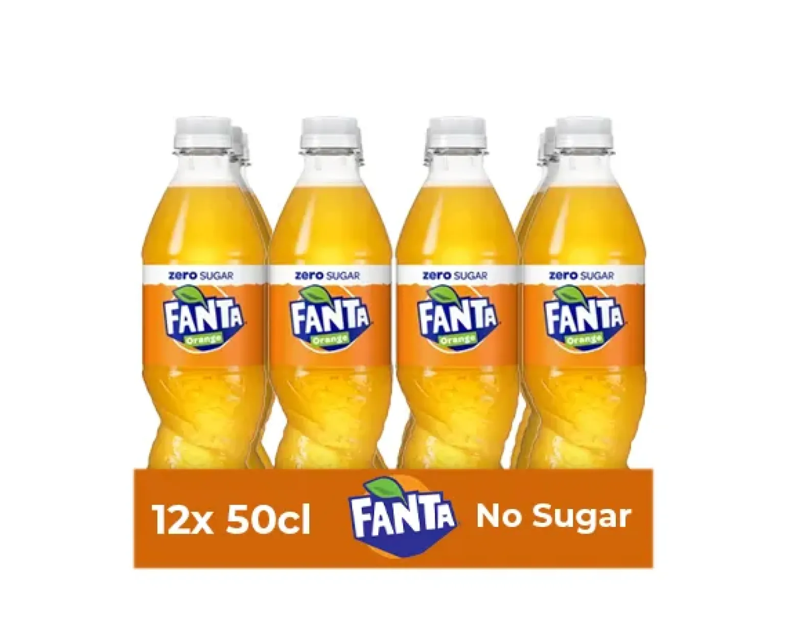 Fanta Orange No Sugar PET (12x 50cl)