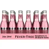 Fever tree raspberry & rhubarb tonic (24x 20cl)