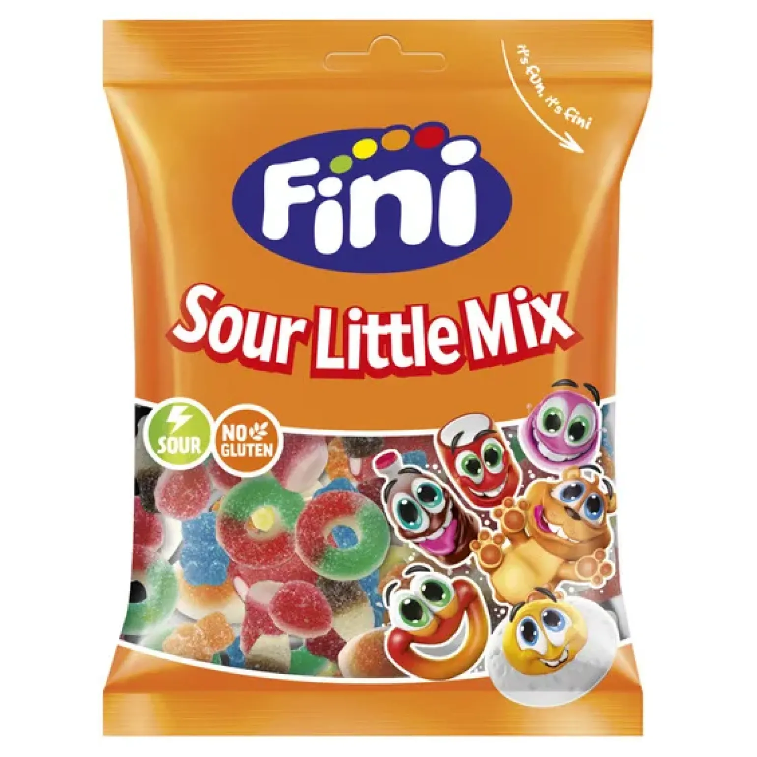 Fini sour little mix zakje (12×90 gram)