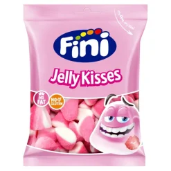 Fini strawberry kisses zakje (12×90 gram)