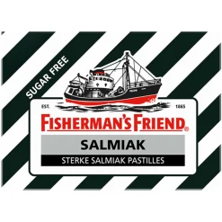 Fisherman’s Friend Salmiak Suikervrij Zwart (24x 25gr)