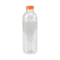Fles RPET Met Oranje Dop (70x1000ml)