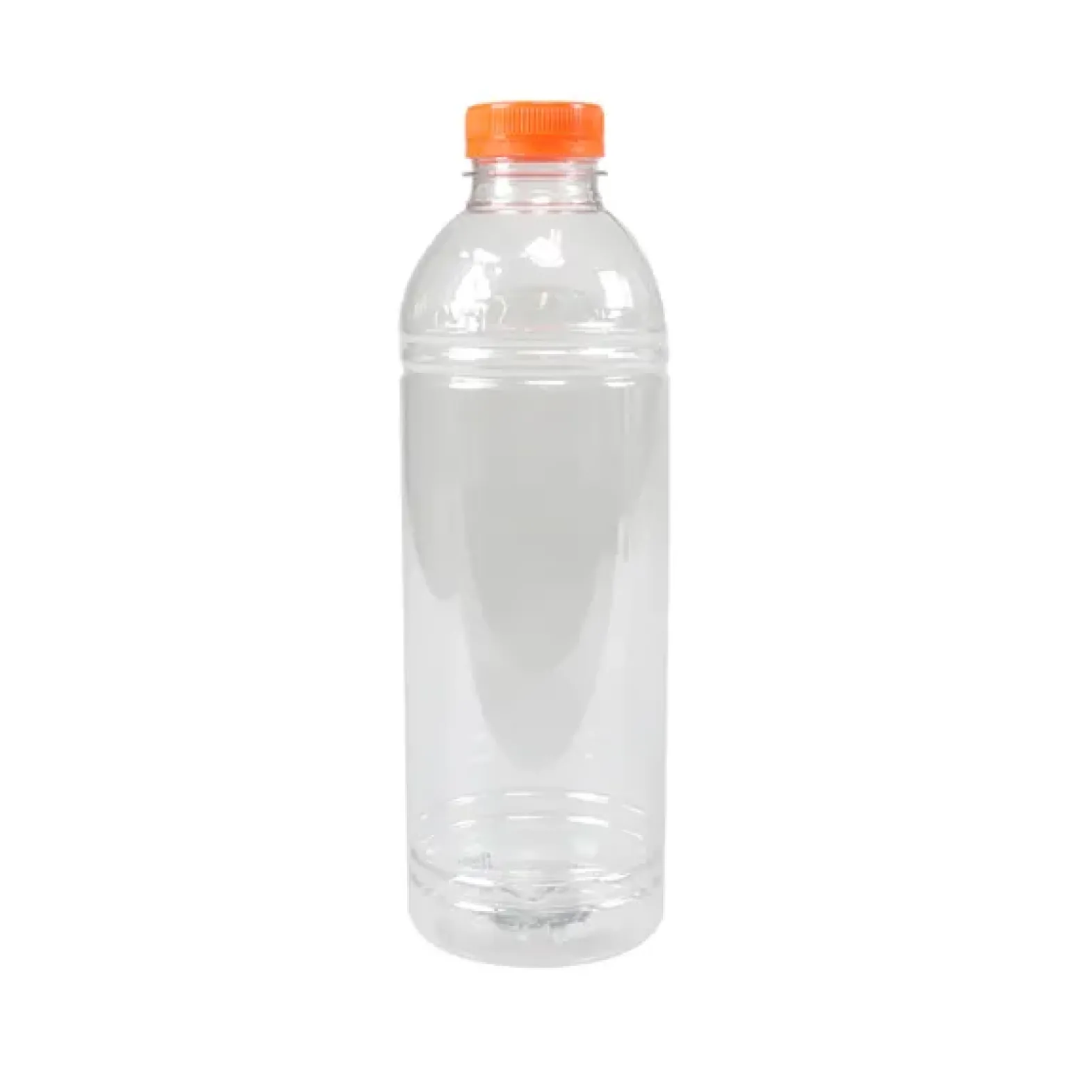 Fles RPET Met Oranje Dop (70x1000ml)