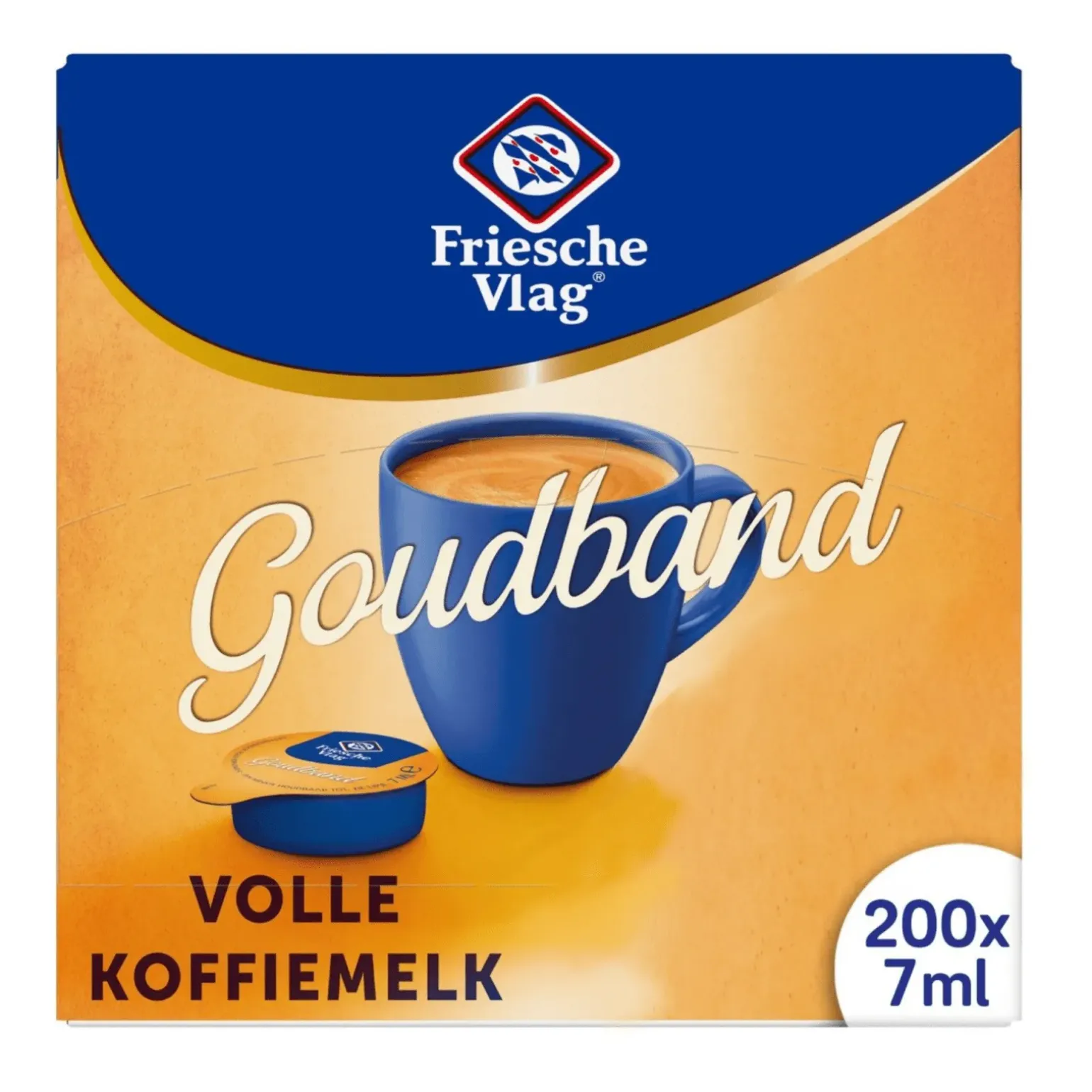 Friesche Vlag Goudband Cups (200x 7ml)