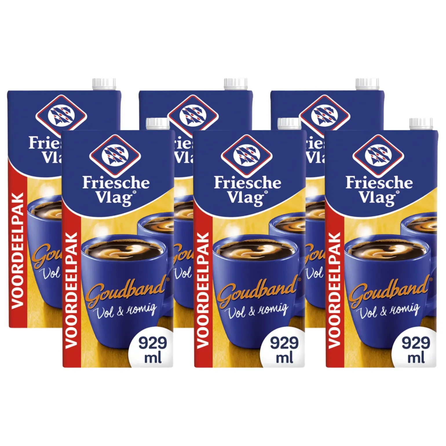 Friesche Vlag Goudband Pak (6x 930ml)