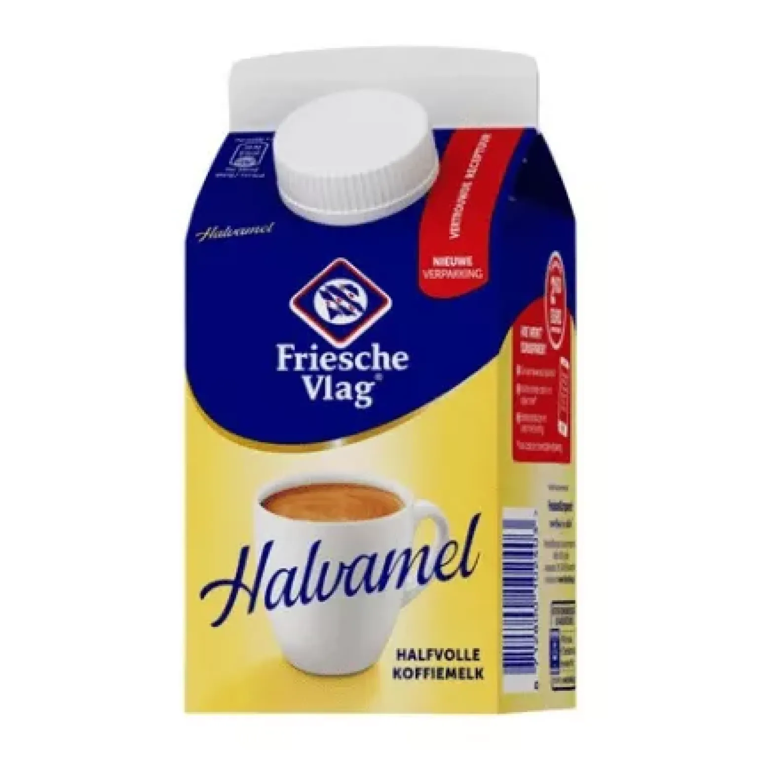 Friesche Vlag Halvamel Pak (18x 455ml)