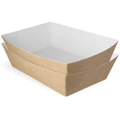 Frietbakje A50 Kraft/Wit BIO (400 stuks)