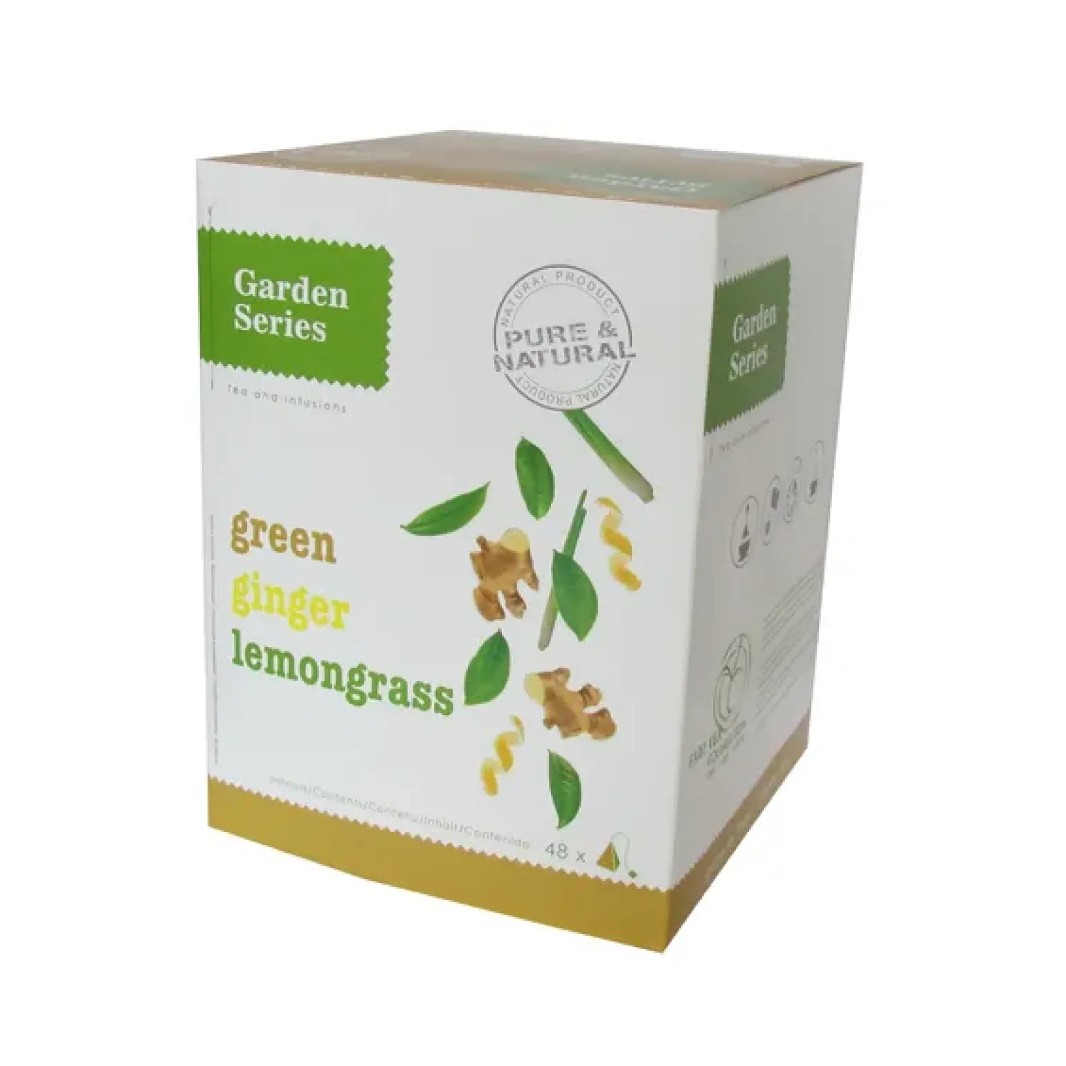 Garden Serie Pyramide LemonGrass & Ginger (48 stuks)