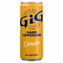 GiG Hard Lemonade Orange blik (12x 25cl)