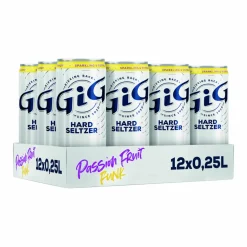 GiG Hard Seltzer Passionfruit Funk blik (12x 25cl)