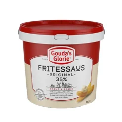 Gouda’s glorie fritessaus rood 35% (10 liter)