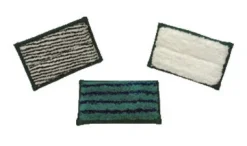 Greenspeed minipad wit/groen streep zacht (9x 16cm)