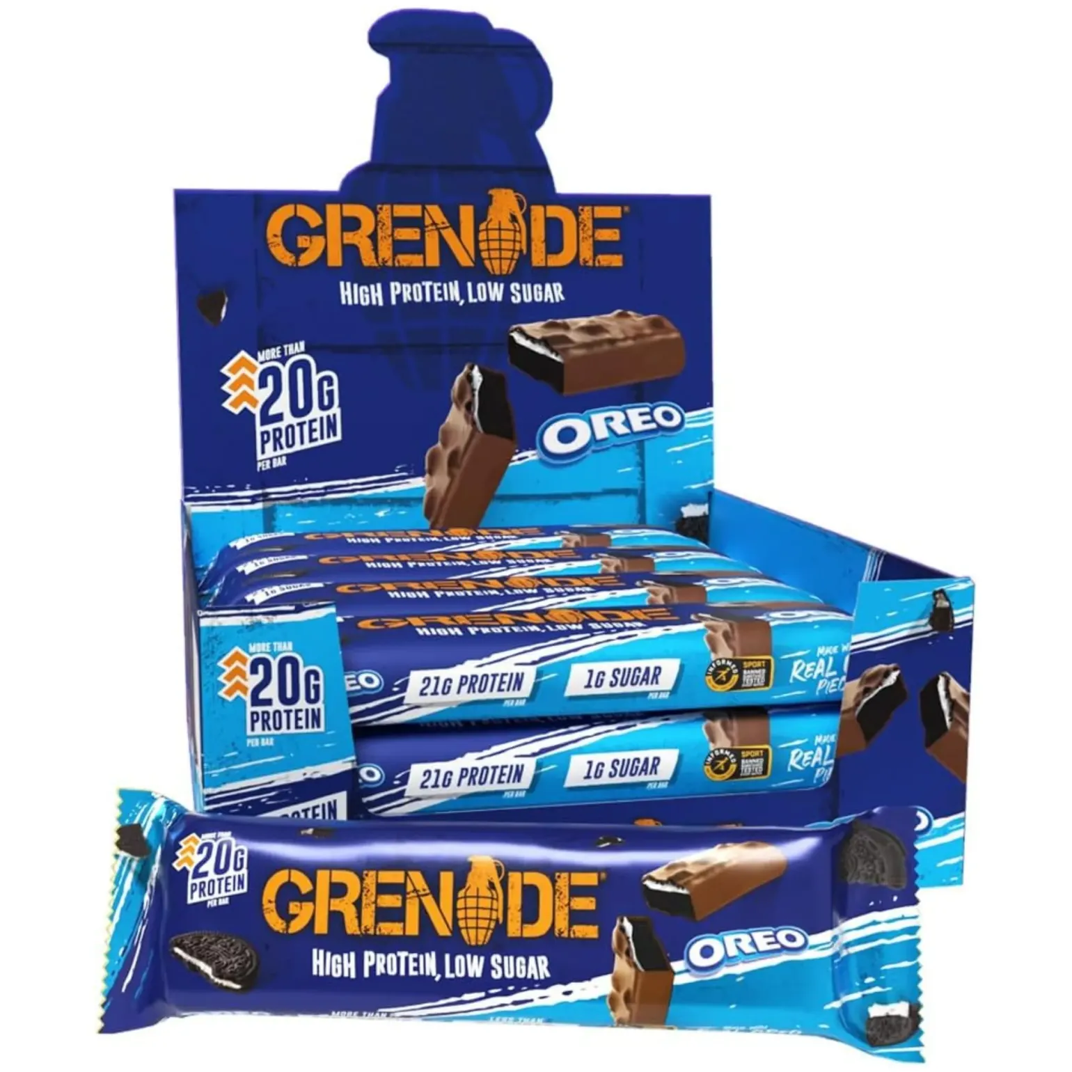 Grenade High Protein Low Sugar Oreo (12x60gr)