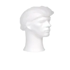 Haarnetje wokkel wit 52 cm (1000 stuks)