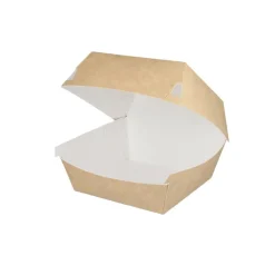 Hamburgerbak Middel Kraft/Wit (400 stuks)