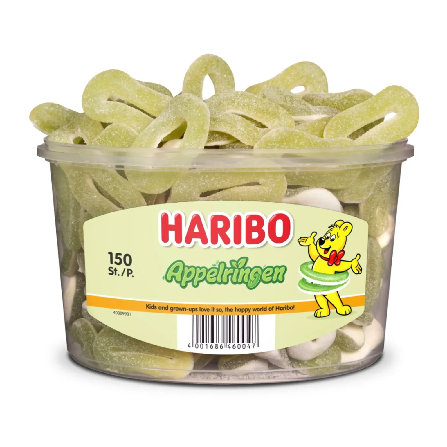 Haribo Appelringen (150 stuks)