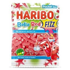 Haribo Balla Red FIZZ Zakje (28x70gr)