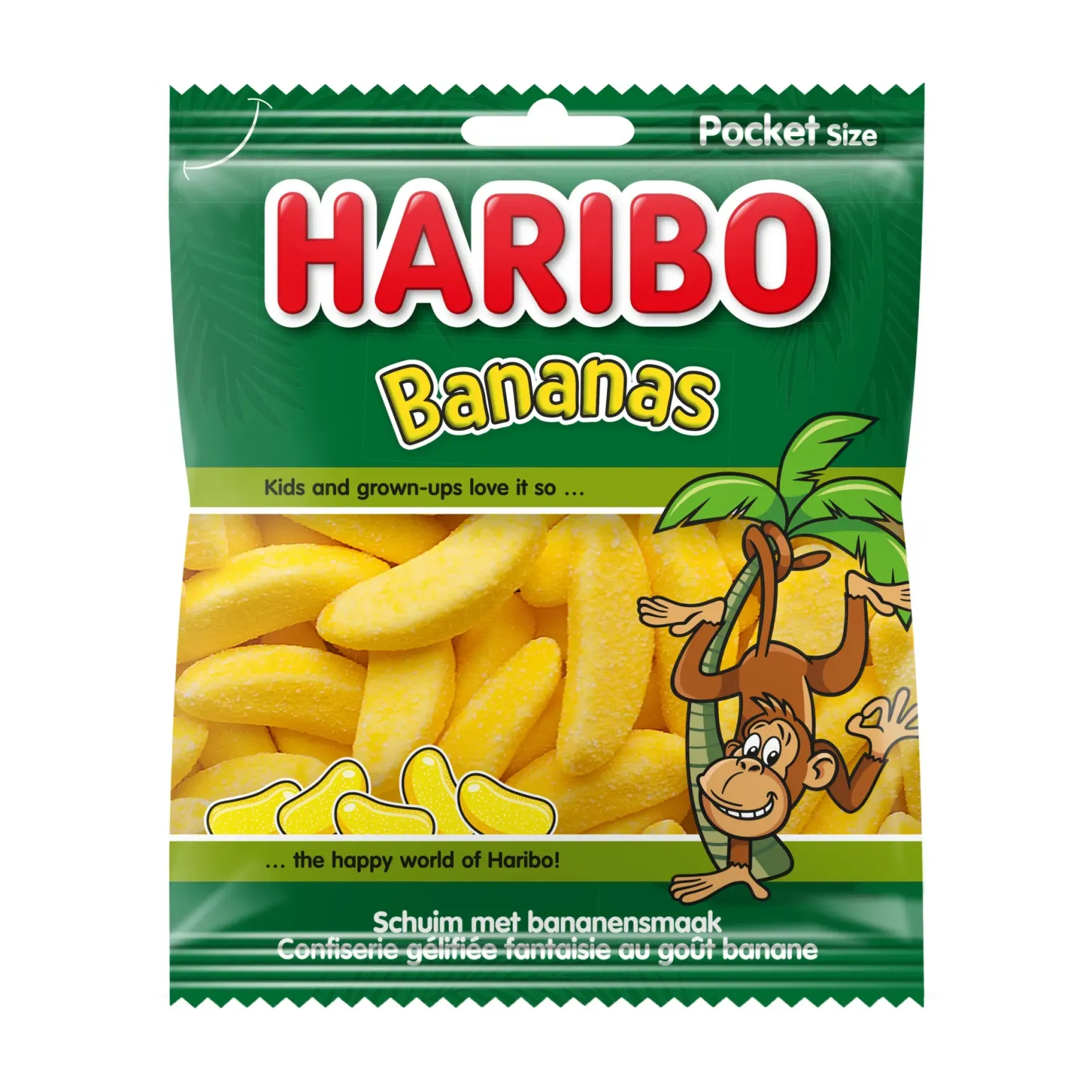 Haribo Banaan Zak (28x 70gr)