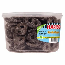 Haribo Drop Krakelingen (150 stuks)