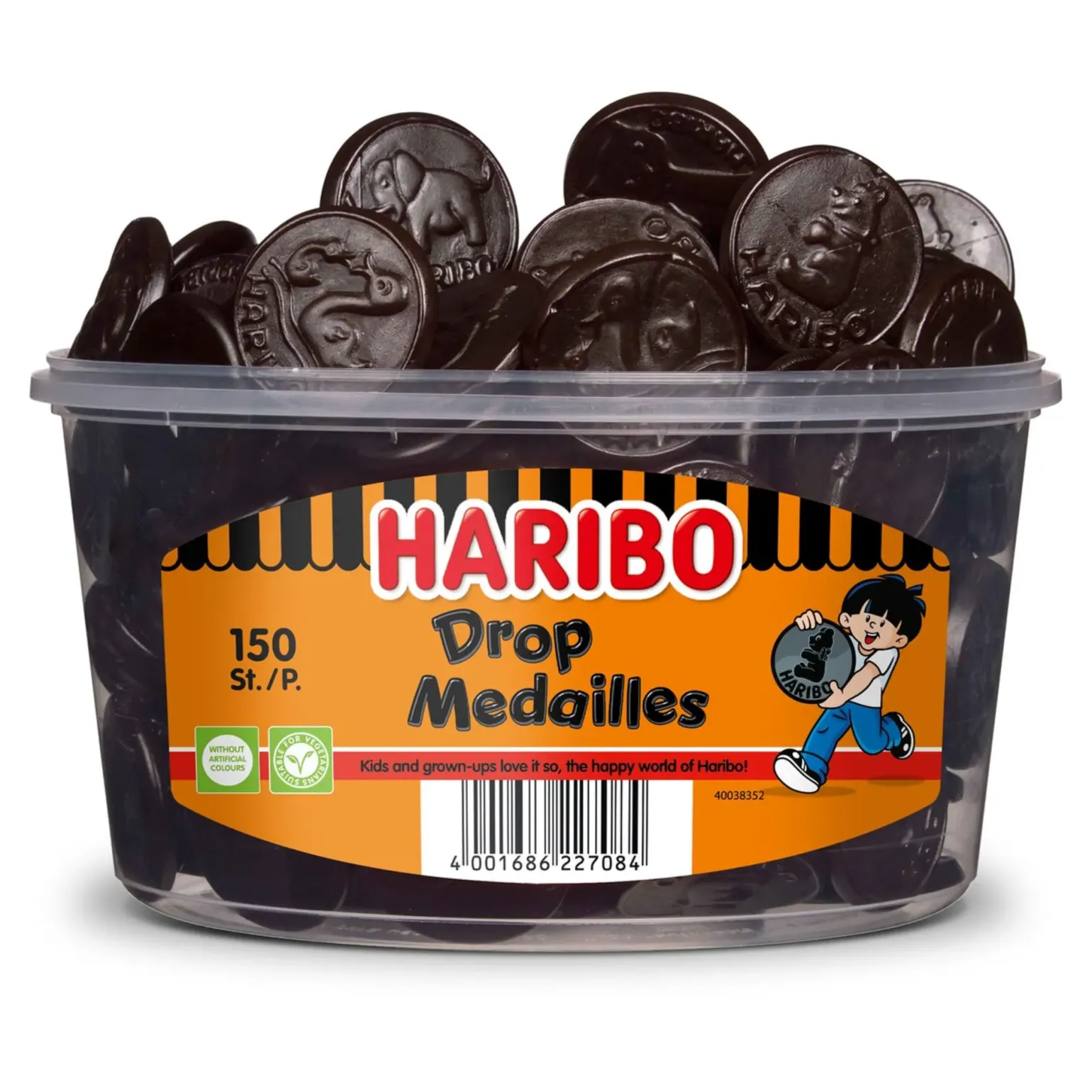 Haribo Drop Medailles (150 stuks)