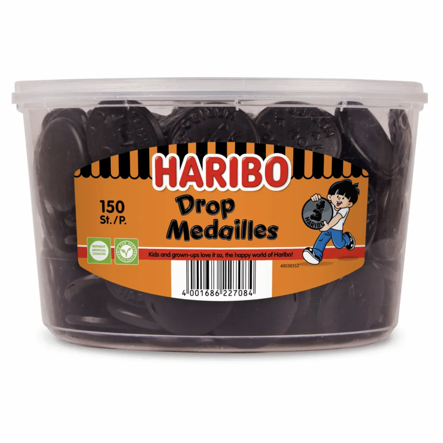 Haribo Drop Medailles (150 stuks)