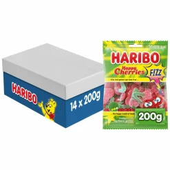 Haribo Happy Cherries Fizz zak (14x 200gr)