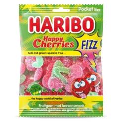 Haribo Happy Cherries Fizz zak (14x 200gr)