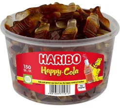 Haribo Happy Cola Silo (150 stuks)