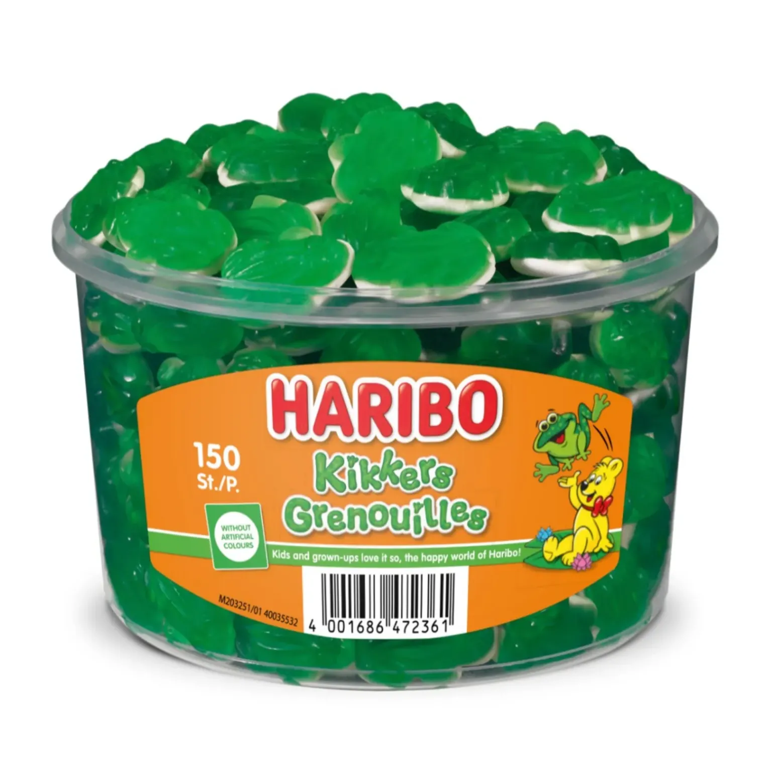 Haribo Kikkers (150 stuks)