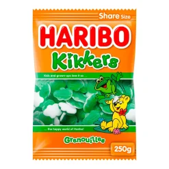 Haribo Kikkers Zak (12x 250gr)