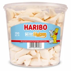 Haribo Schuim Witte Muizen (150 stuks)